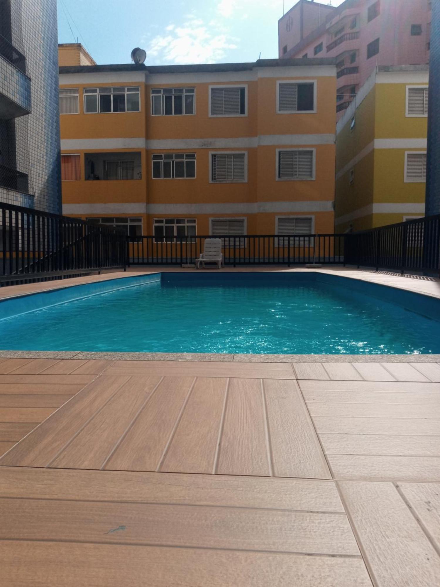 Apto Com Piscina 100 Mts Da Praia Praia Grande  Eksteriør billede